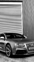 Audi S5 backgorund silver