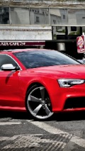 Red Audi S5
