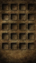 Rust Icon Skin for iPhone 5, background for icons