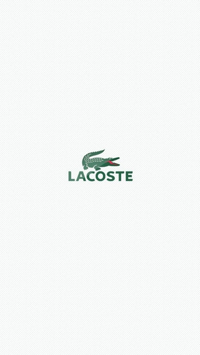 Lacoste Logo Background for smartphone HD 640x1136