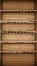 Brown cardboard shelves, iphone 5 wallpaper, shelve background