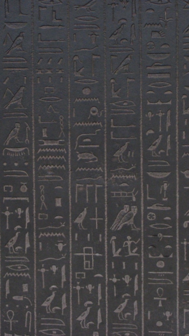 Egyptian Pattern Texture Wallpaper iPhone 5 640*1136
