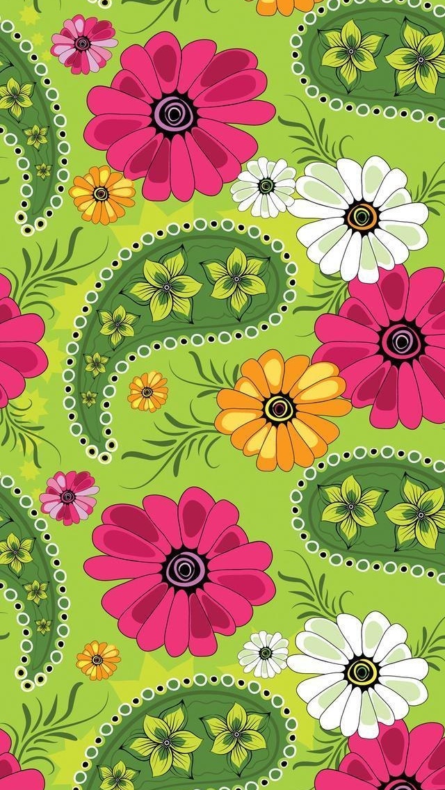 Green Texture Wallpaper iPhone 5 640*1136